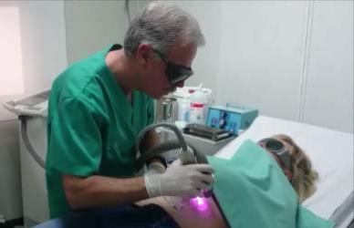 Laserterapia de varices